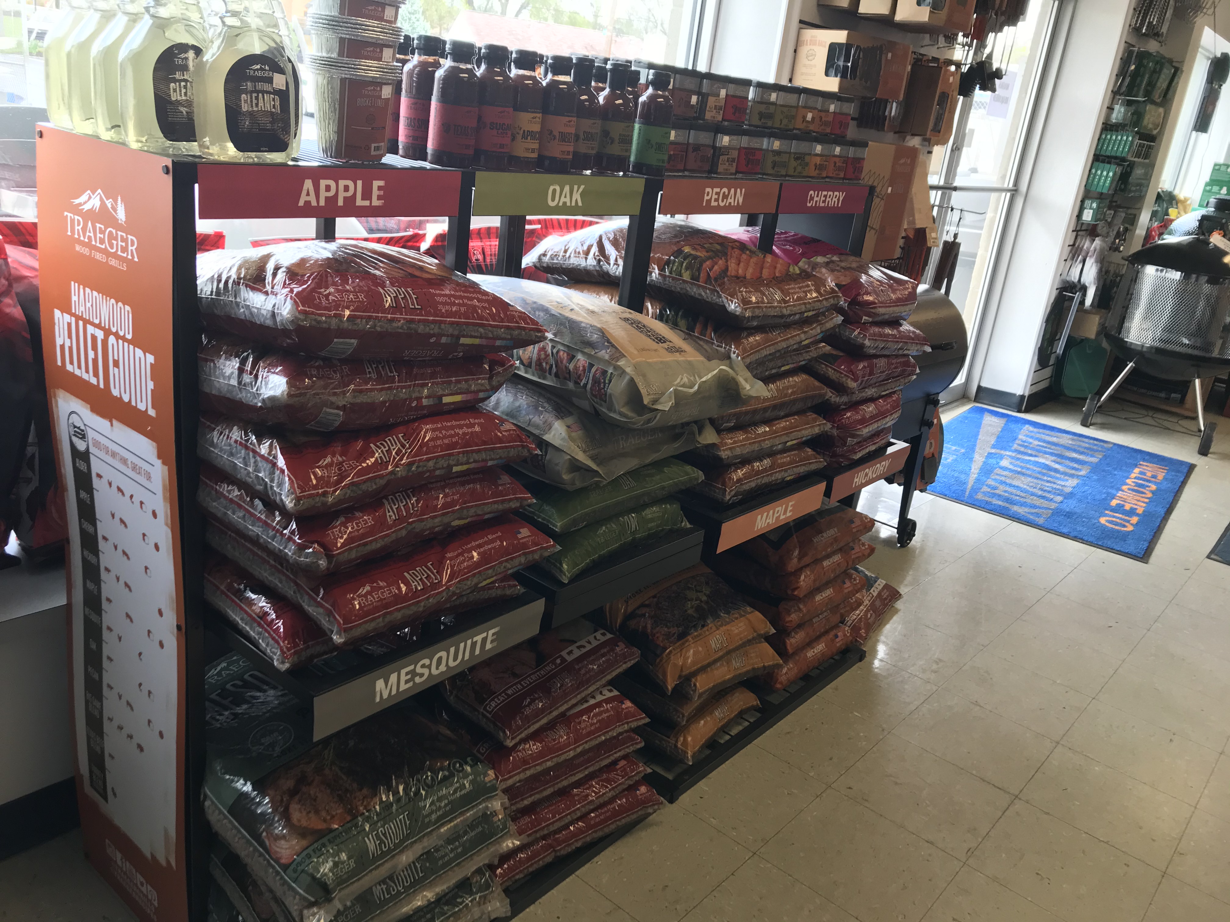 traeger pellets